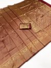 Maroon Velly Vol 2 By Aab Soft Lichi Silk Saree